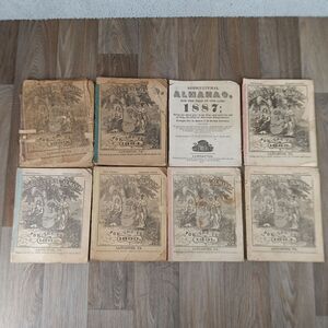 (31) John‎ Baer's Sons Agricultural Almanacs 1880-1915 Lancaster, PA Farmers VTG